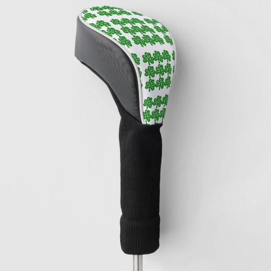 KLEEBLÄTTER GOLF HEADCOVER (angewinkelt)