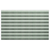 Kleeblätter, grün und weiß auf geruchtem Feld Stoff (Yard (91,4 cm))