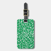 Kleeblätter, Irland, Iren, stolz, irisch zu sein Gepäckanhänger (Vorderseite vertikal)