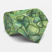 Kleeblätter Krawatte (Gerollt)