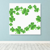 Kleeblätter Leinwanddruck (Insitu (Holzboden))