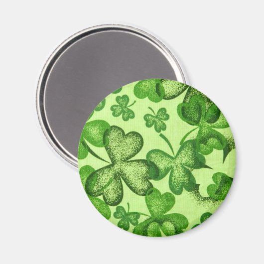 Kleeblätter - Magnet (Vorderseite/Rückseite)