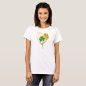 Kleeblätter meines Herzens T-Shirt (Vorne ganz)