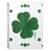 Kleeblätter Notizblock (Vorderseite)