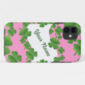 Kleeblätter personalisiert Case-Mate iPhone hülle (Rückseite (Horizontal))