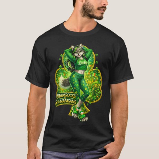 Kleeblätter & Schabernack T-Shirt (Vorderseite)
