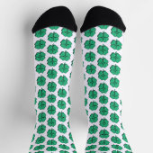 Kleeblätter Socken (Oben)