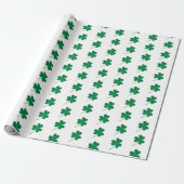 KLEEBLÄTTER/St Patrick Verpackungs-Papier Geschenkpapier (Ungerollt)