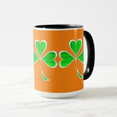 Kleeblätter Tasse (VorderseiteRechts)