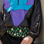 Kleeblätter und Bier Bauchtasche