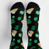 Kleeblätter und Bier Socken (Oben)
