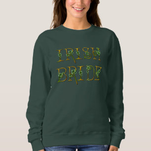 Kleeblätter und Gold Sweatshirt