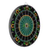 Kleeblätter und Harfen Dartscheibe (Vorderseite Links)