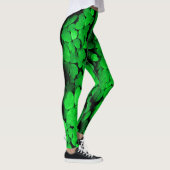 Kleeblätter und Herzens Leggings des Saint Patrick (Rechts)