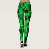 Kleeblätter und Herzens Leggings des Saint Patrick (Rückseite)