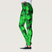 Kleeblätter und Herzens Leggings des Saint Patrick (Links)