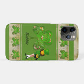 Kleeblätter und Leprechaun Case-Mate iPhone Hülle (Rückseite (Horizontal))
