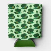 Kleeblätter und Leprecherhäuser Dosenkühler (Vorderseite)