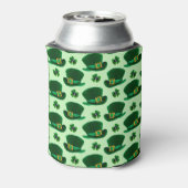 Kleeblätter und Leprecherhäuser Dosenkühler (Kanne Rückseite)