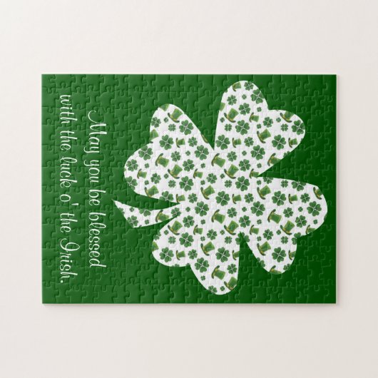 Kleeblätter und oberste Hähne 2 Puzzle (Horizontal)