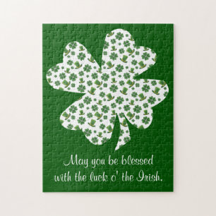 Kleeblätter und oberste Hähne 2 Puzzle