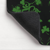 Kleeblätter und Wirbel Mousepad (Ecke)