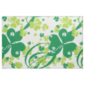 Kleeblätter und Wirbel Stoff (Fat Quarter (45,7 x 55,9 cm))