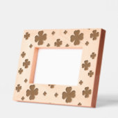 Kleeblätter, vier Leaf-Wolken Geätzte Rahmen (Links)