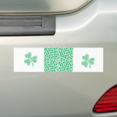 Kleeblätter zum St. Patrick's Day Autoaufkleber (Auf Auto)