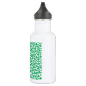 Kleeblätter zum St. Patrick's Day Edelstahlflasche (Rechts)