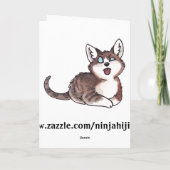 KleeblattKitty Karte (Rückseite)