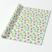 Kleeblattmuster Geschenkpapier (Ungerollt)