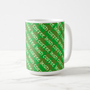 Kleeblattmuster Kaffeetasse