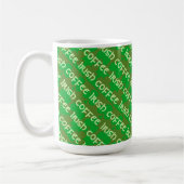 Kleeblattmuster Kaffeetasse (Links)