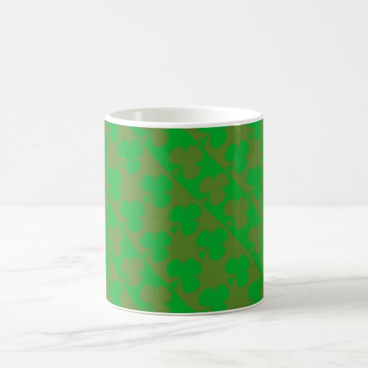 Kleeblattmuster Kaffeetasse (Mittel)