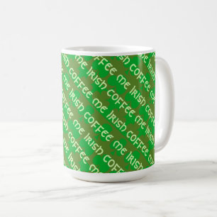 Kleeblattmuster Kaffeetasse