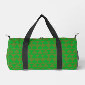 Kleeblattmuster Klein Duffle Bag (Vorderseite)