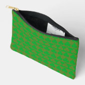 Kleeblattmuster Klein Zubehörtasche (Offen)