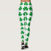 Kleeblattmuster Leggings (Rückseite)