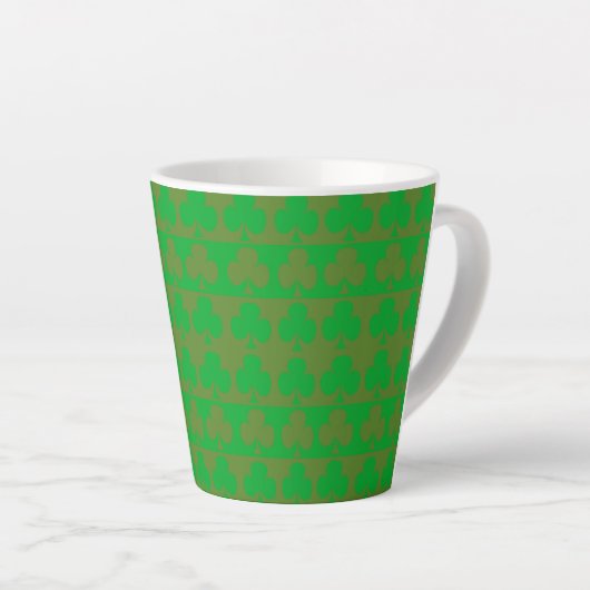 Kleeblattmuster Milchtasse (Rechte Ecke)