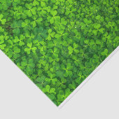 Kleeblatts Clover Blätter St. Patrick's Day Festiv Seidenpapier (Ausschnitt)
