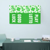 Kleeblatts / Clover Tattoos pattern + Ihre Ideen Banner (Messeveranstaltung)