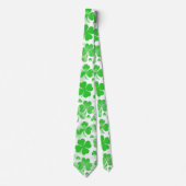 Kleeblatts / Clover Tattoos pattern + Ihre Ideen Krawatte (Vorderseite)