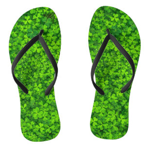 Kleeblatts Clover Verlasse St. Patrick's Day Fun Badesandalen