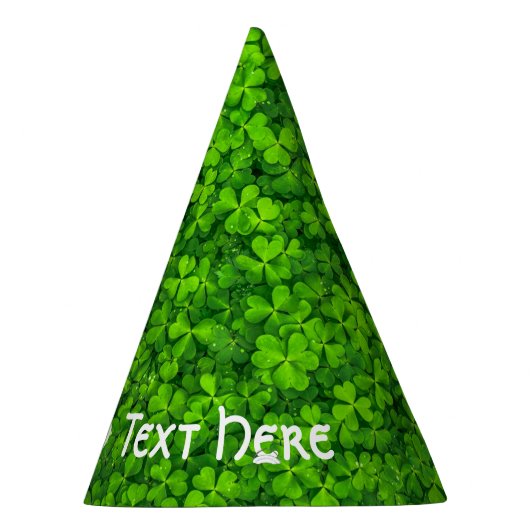 Kleeblatts Clover Verlasse St. Patrick's Day Gebur Partyhütchen (Rechts)