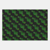 Kleeblatts Irish Clover Green Beer Cheers Geschenkpapier Set (Vorderseite)