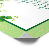 Kleeblatts Irish Sessing Poster (Ecke)