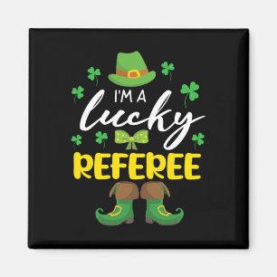 Kleeblatts Leprechaun Body Saint Patrick Ich bin e Magnet