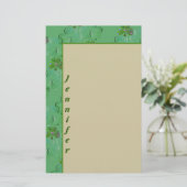 Kleeblatts Personal Stationery Briefpapier (Stehend Vorderseite)