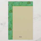 Kleeblatts Personal Stationery Briefpapier (Rückseite)